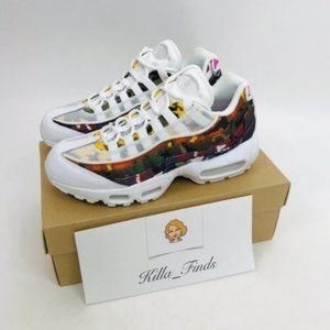 Nike Air Max 95 Party Camo Shoes Boys Size 6  ERDL